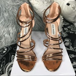 Rose Gold Steve Madden Heels